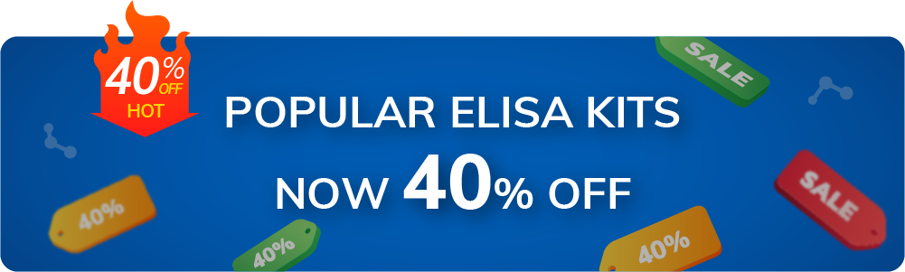 ELISA 40% discount promotion banner