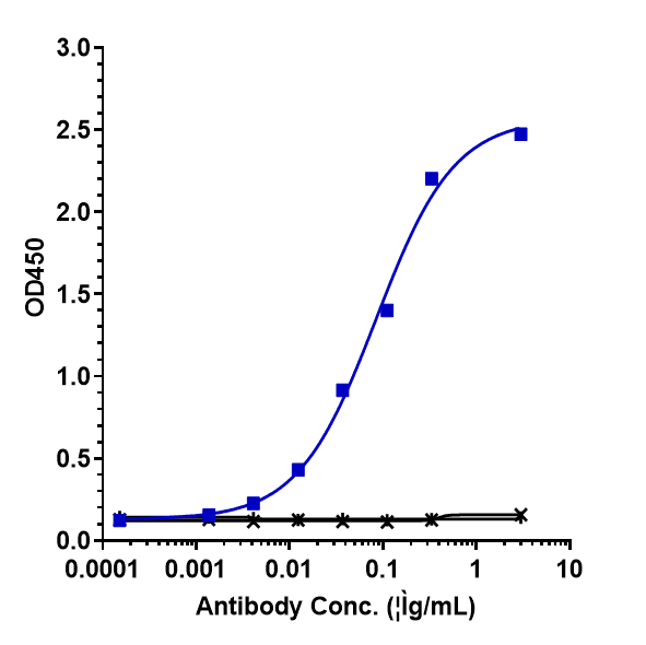 Immobilized human IL-6 His at 2 &mug/mL can bind Anti-IL-6/IFNb2 Reference Antibody (CSTRI patent anti-IL-6)