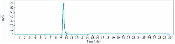 The purity of Anti-MMP9 Reference Antibody (andecaliximab)is more than 95%