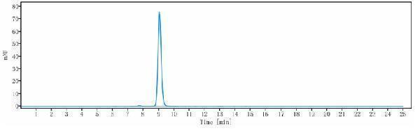 The purity of Anti-IL-2Ra/CD25 Reference Antibody (camidanlumAb)is more than 95%