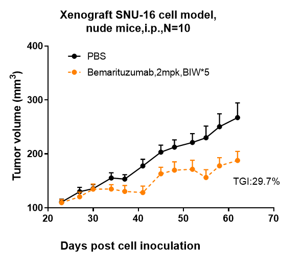 m00231 5 xenograft snu 16 cell model