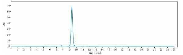 The purity of Anti-IFNg Reference Antibody (emapalumab)is more than 99%