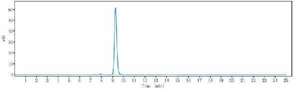 The purity of Anti-IL-5 Reference Antibody (mepolizumab)is more than 98