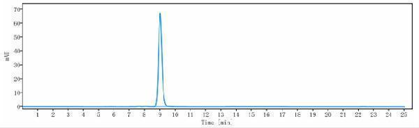 The purity of Anti-ALCAM/CD166 Reference Antibody (praluzatamab)is more than 100%