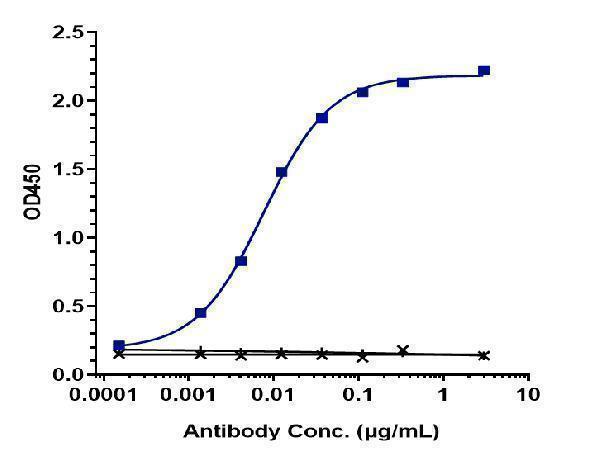 Immobilized human FRalpha His at 2 &mug/mL can bind Anti-FOLR1/FRA Reference Antibody (farletuzumab-MMAE)