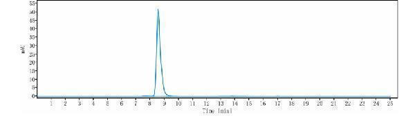 The purity of Anti-FOLH1/PSMA Reference Antibody (pelgifatamAb)is more than 95%