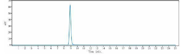 The purity of Anti-CD20 Reference Antibody (ibritumomab)is more than 95%