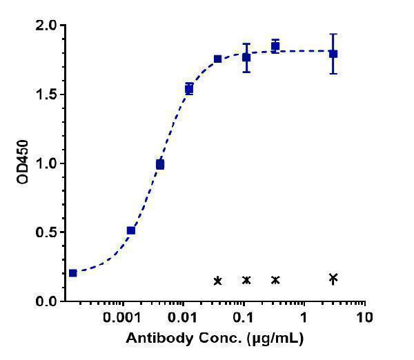 Immobilized human 5T4 His at 2 &mug/mL can bind Anti-TPBG Reference Antibody (PF-06263507)