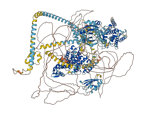 MCM3AP 3D structure