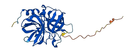 AZU1 3D structure