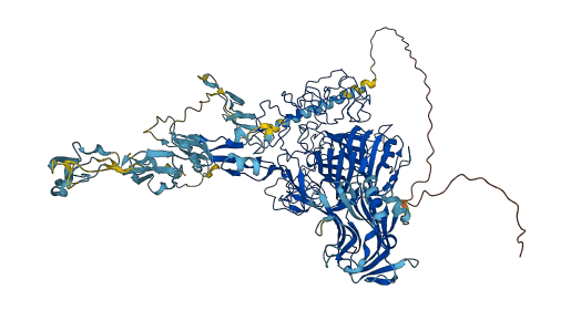 THBS2 3D structure