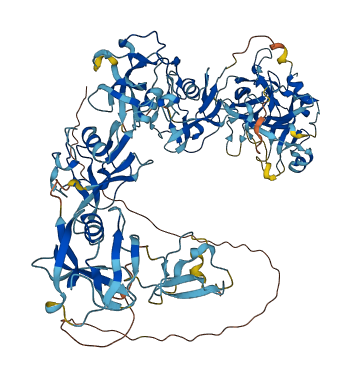 PRSS12 3D structure
