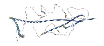 TMF1 3D structure