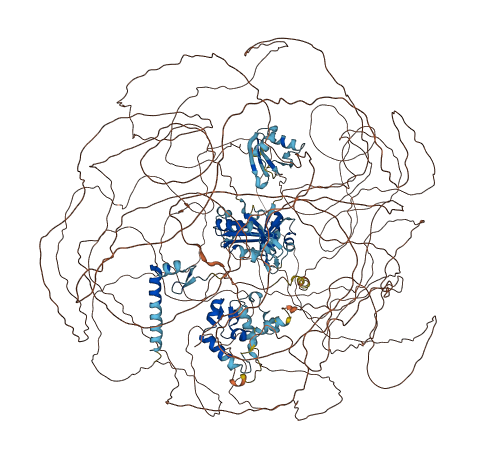 ZNF638 3D structure