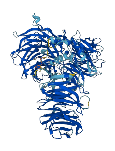DDB1 3D structure