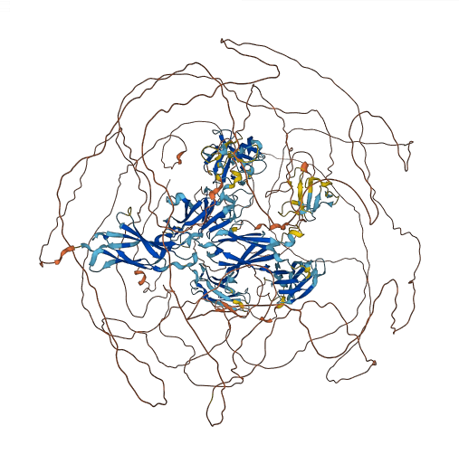 FNDC1 3D structure