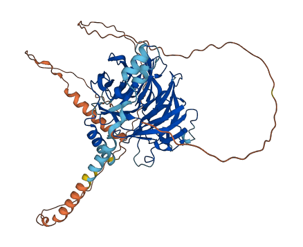 DCAF8 3D structure