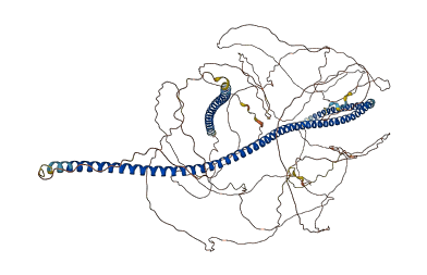 LUZP1 3D structure