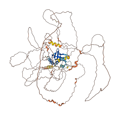 FAM71E2 3D structure