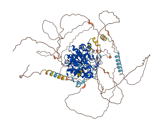 HDAC7 3D structure