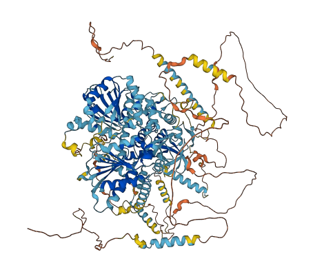 DHX38 3D structure