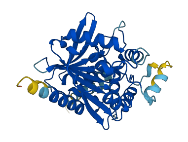 ABHD6 3D structure