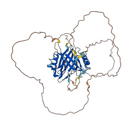 FAM124B 3D structure