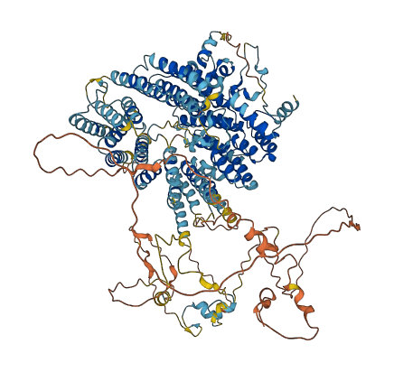 NRDE2 3D structure