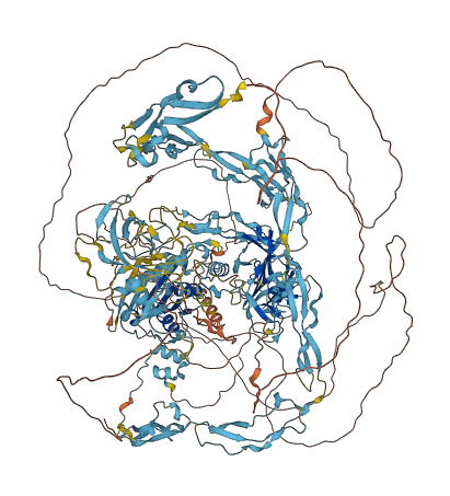 ADAMTS7 3D structure