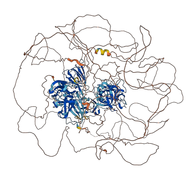 CRYBG1 3D structure