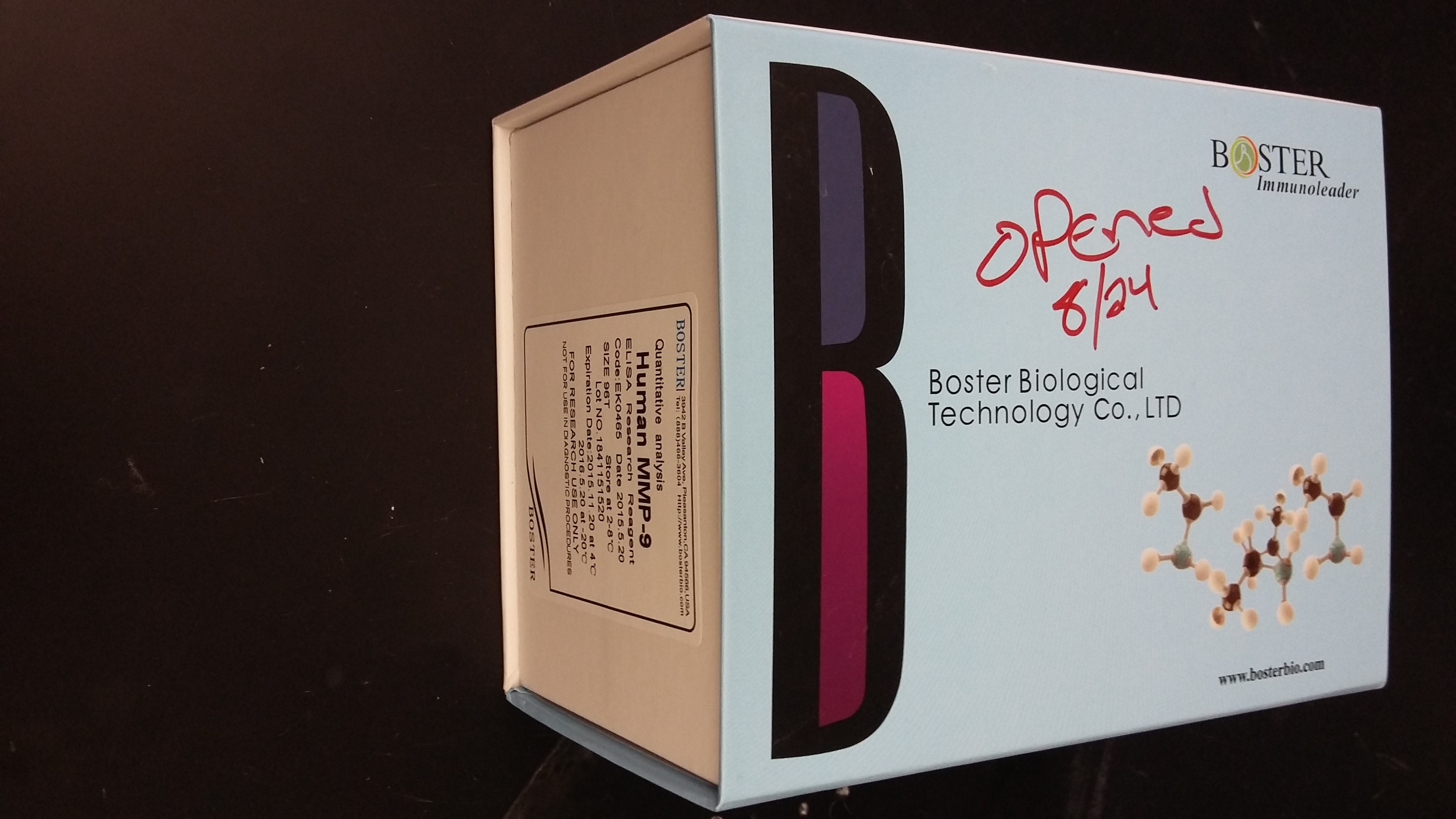 Human MMP-9 ELISA Kit PicoKine (EK0465)