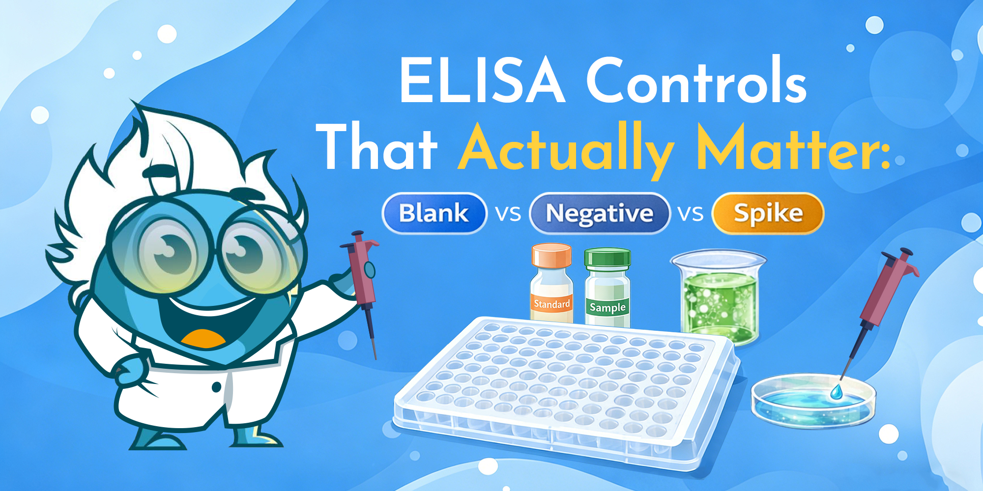 ELISA Controls That Actually Matter: Blank vs Negative vs Spike