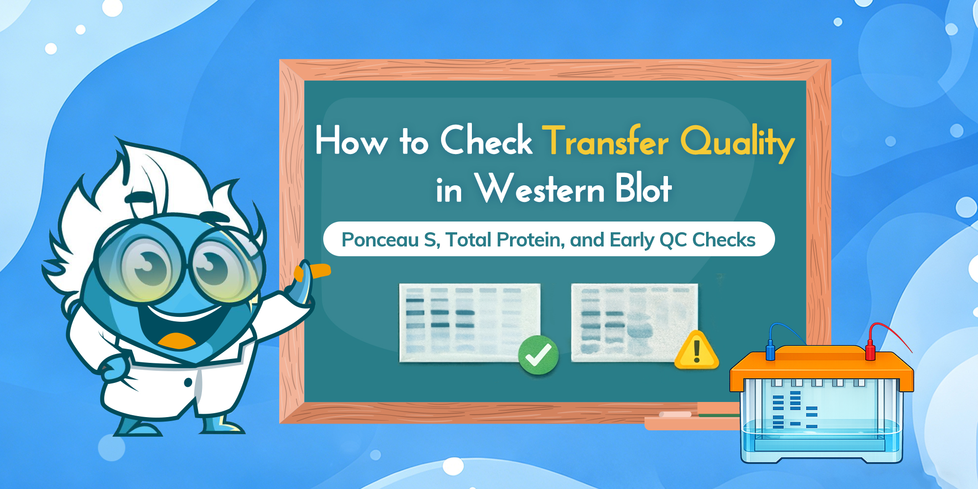 How to Check Transfer Quality in Western Blot