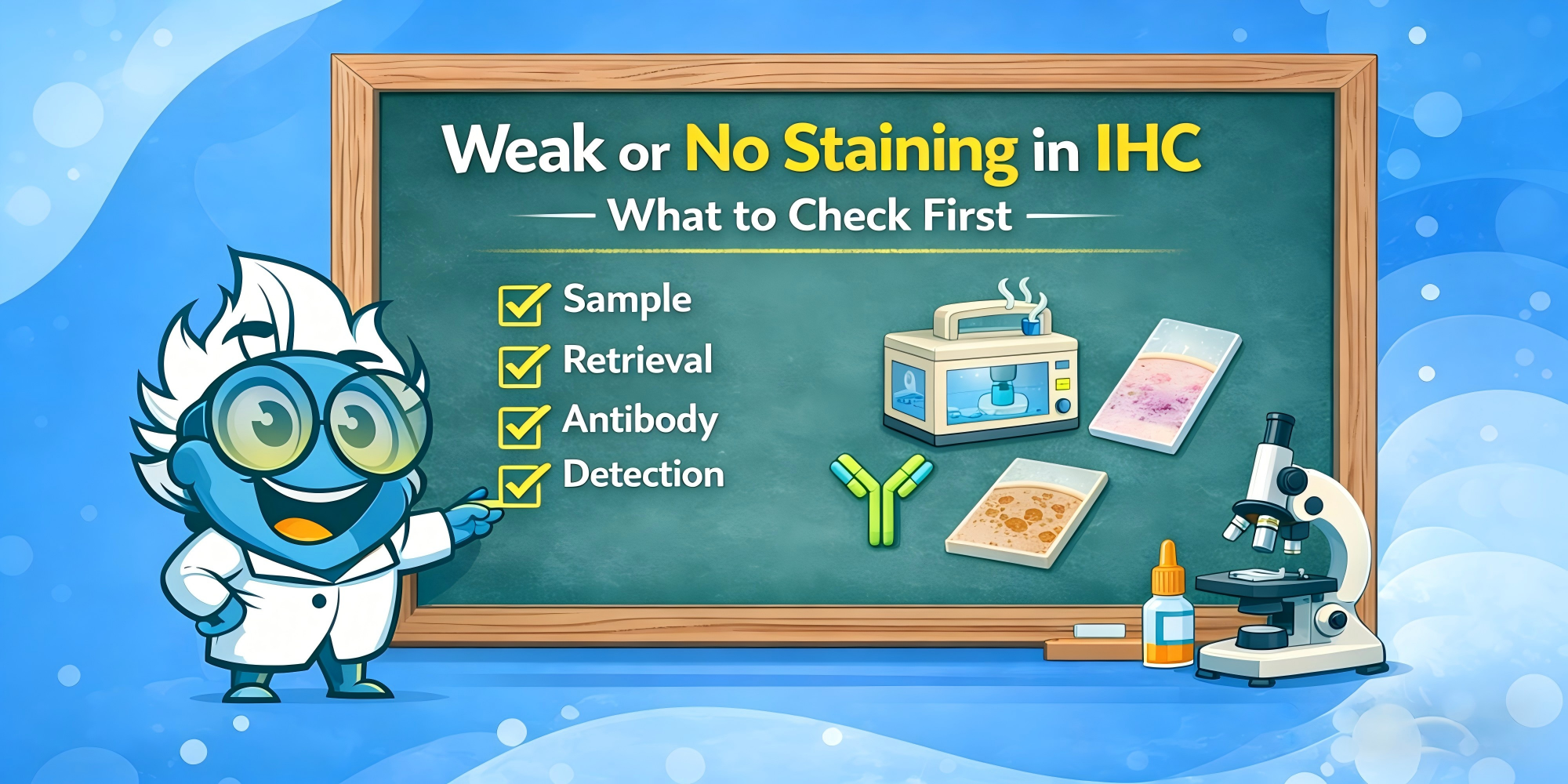 Weak or No Staining in IHC: What to Check First