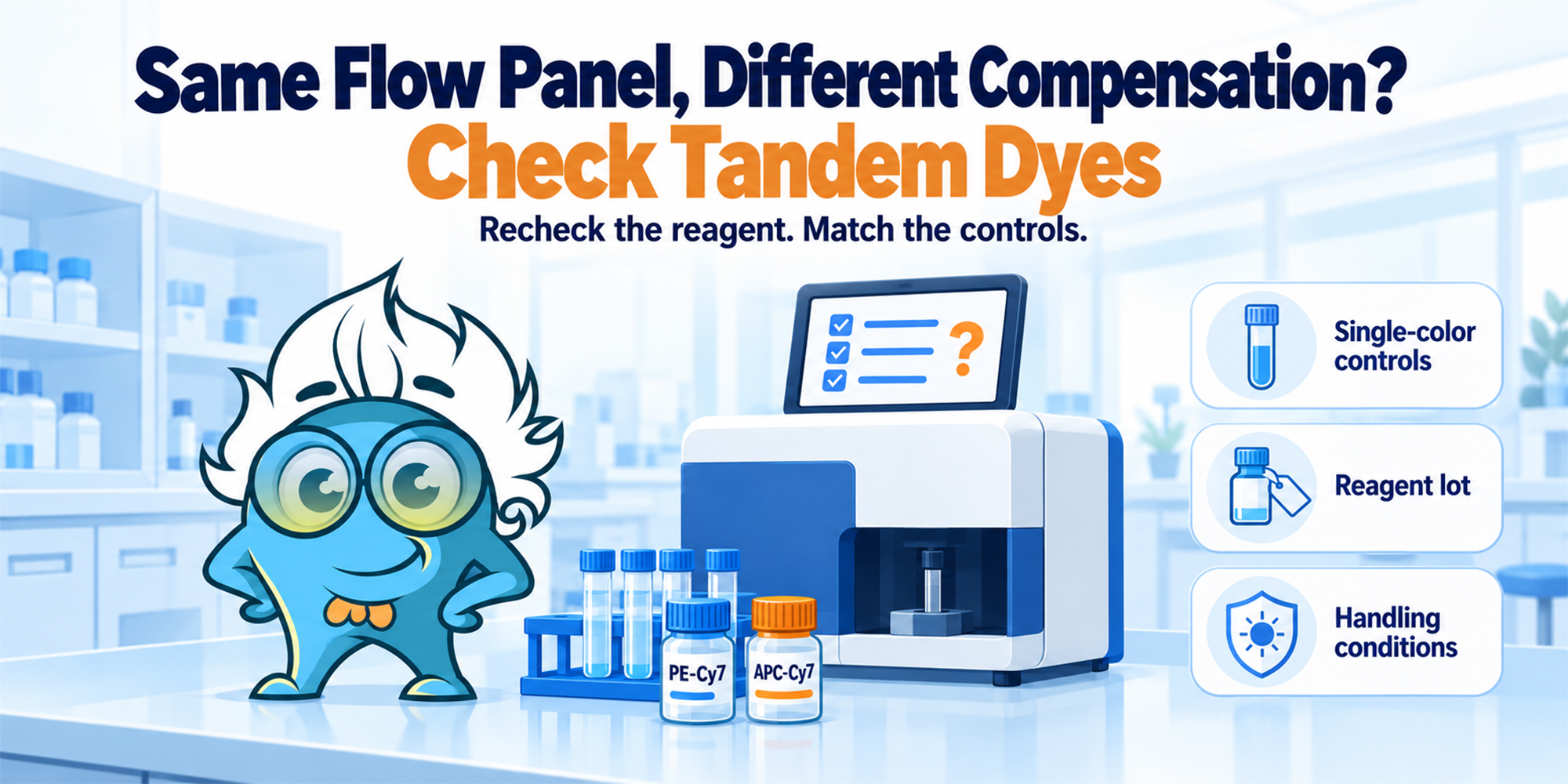 Same Flow Panel, Different Compensation? Check Tandem Dyes