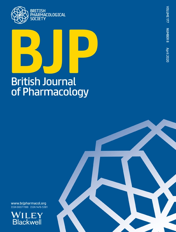 British Journal of Pharmacology Journal Cover