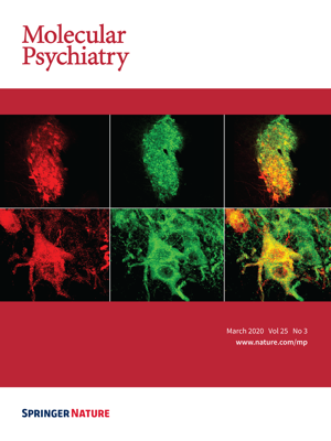 Molecular Psychiatry Journal Cover
