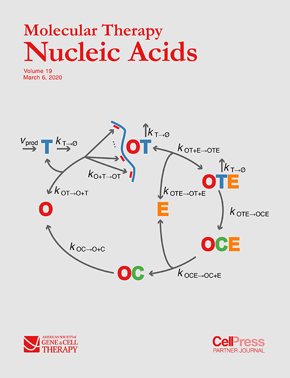 Molecular Therapy - Nucleic Acids Journal Cover