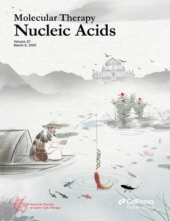 Molecular Therapy: Nucleic Acids Journal Cover