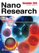 Nano Research Journal Cover
